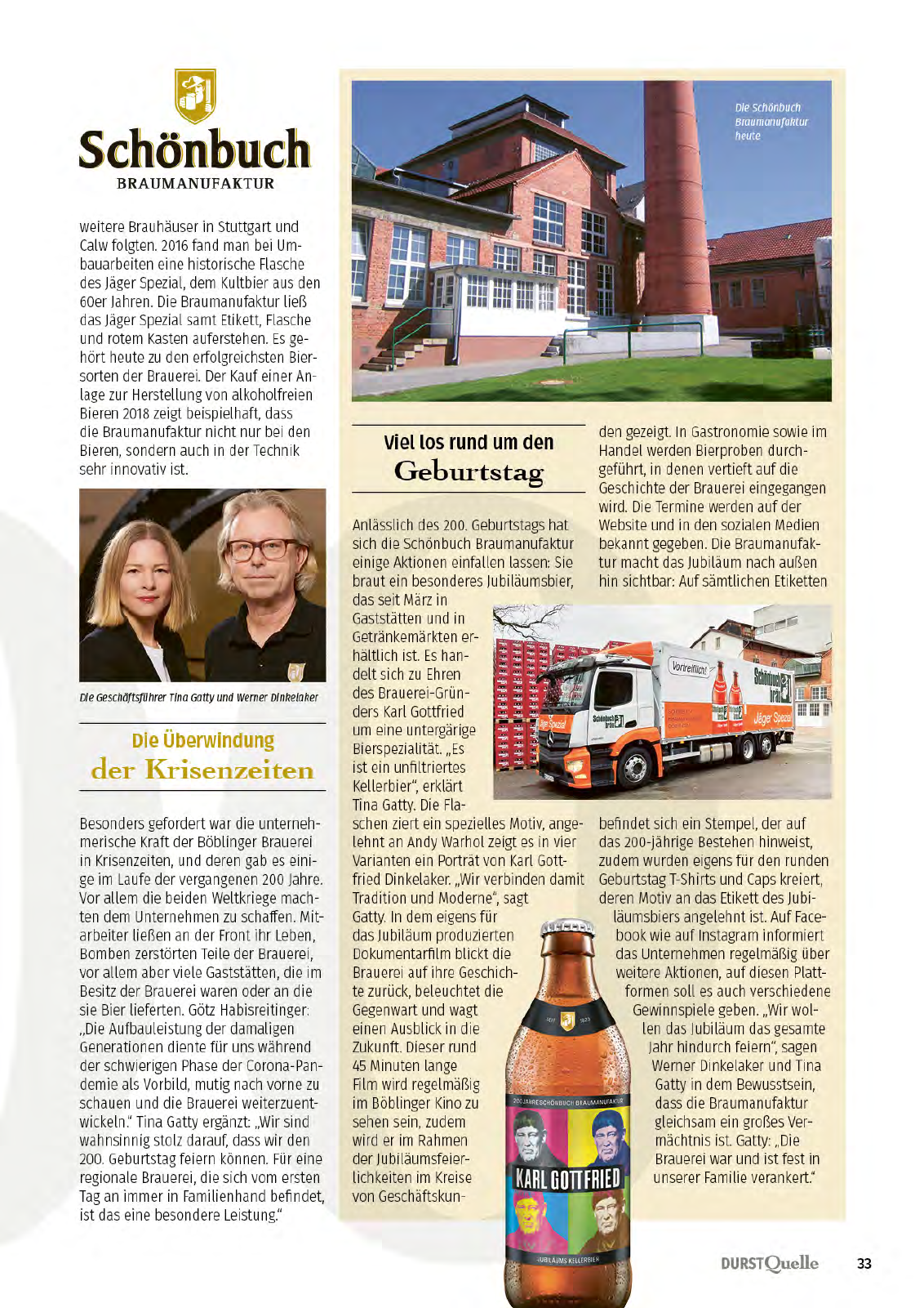 Vorschau GEFAKO Durstquelle 01/2023 Seite 33