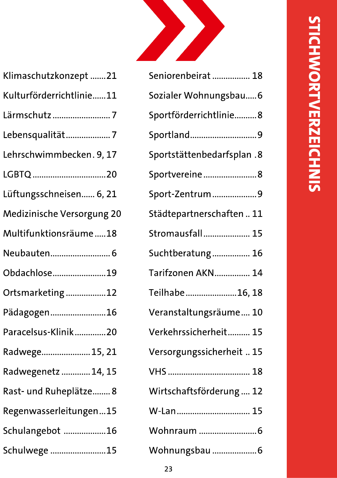 Vorschau Wahlprogramm SPD Henstedt-Ulzburg Seite 23