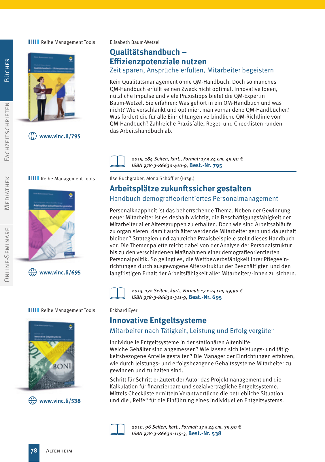 Vorschau Vincentz Verlagsprogramm 2020 Seite 78