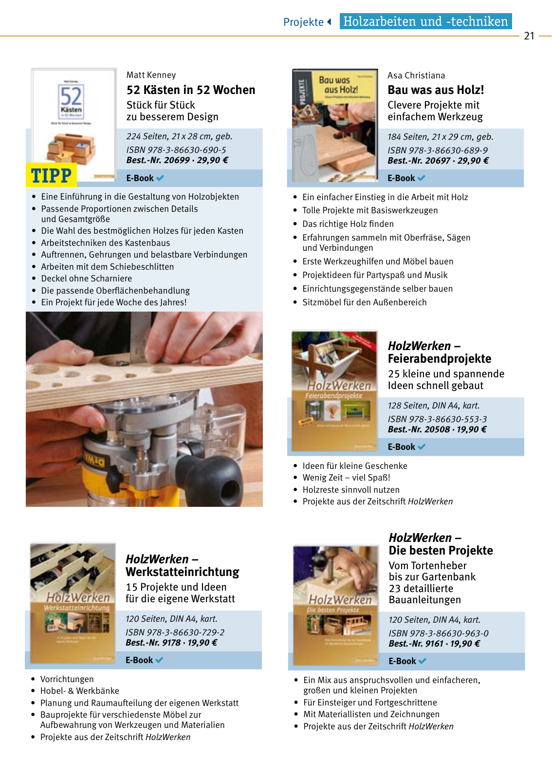Vorschau HolzWerken Katalog 2021 Seite 21