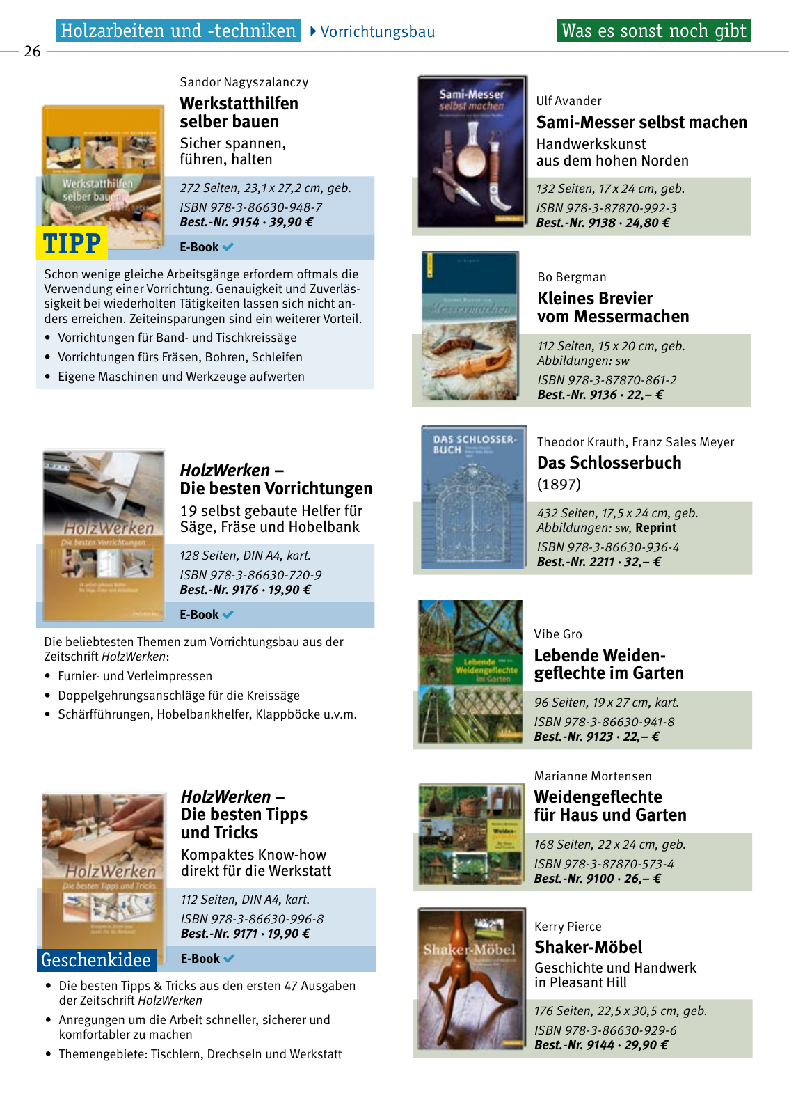 Vorschau HolzWerken Katalog 2021 Seite 26