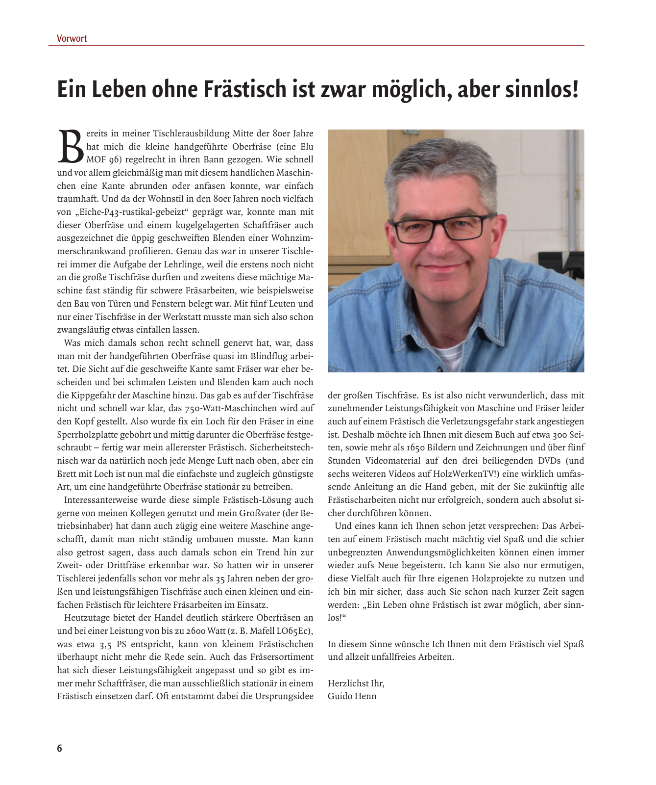 Vorschau Guido Henn - Handbuch Frästische Seite 5