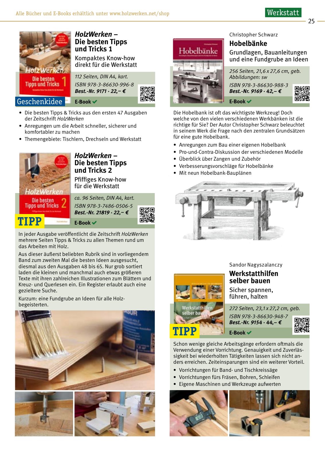 Vorschau HolzWerken Buchkatalog 23/24 Seite 25