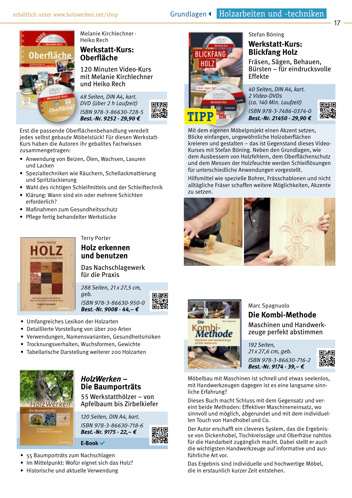 Vorschau HolzWerken Buchkatalog 23/24 Seite 17