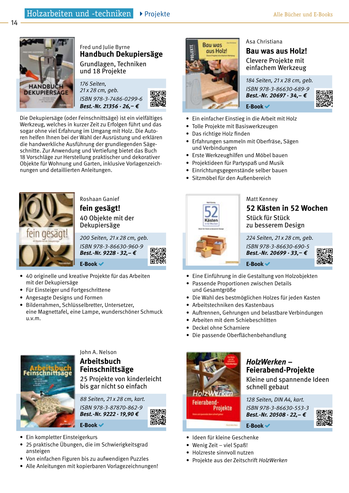 Vorschau HolzWerken Buchkatalog 23/24 Seite 14