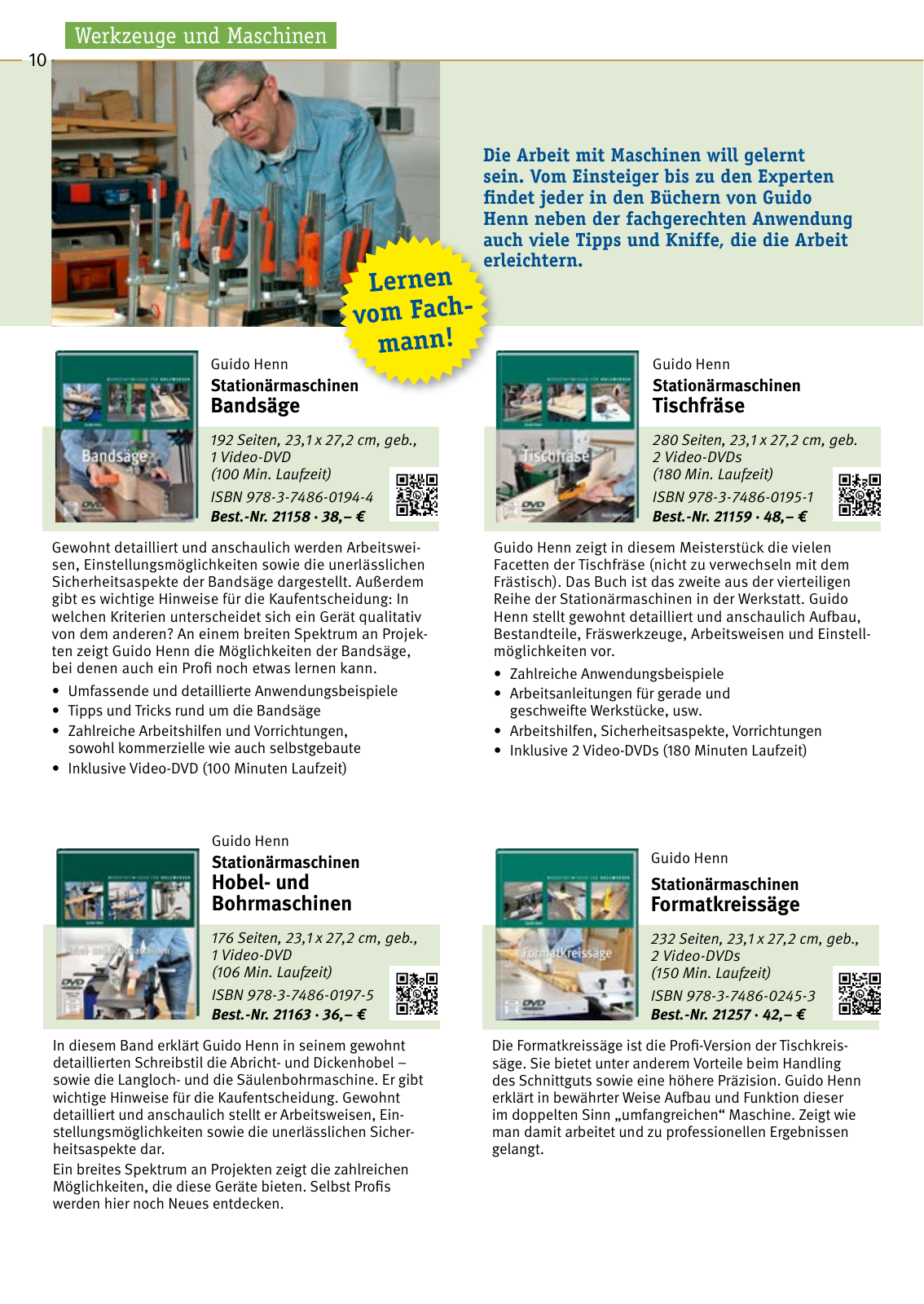 Vorschau HolzWerken Buchkatalog 23/24 Seite 10