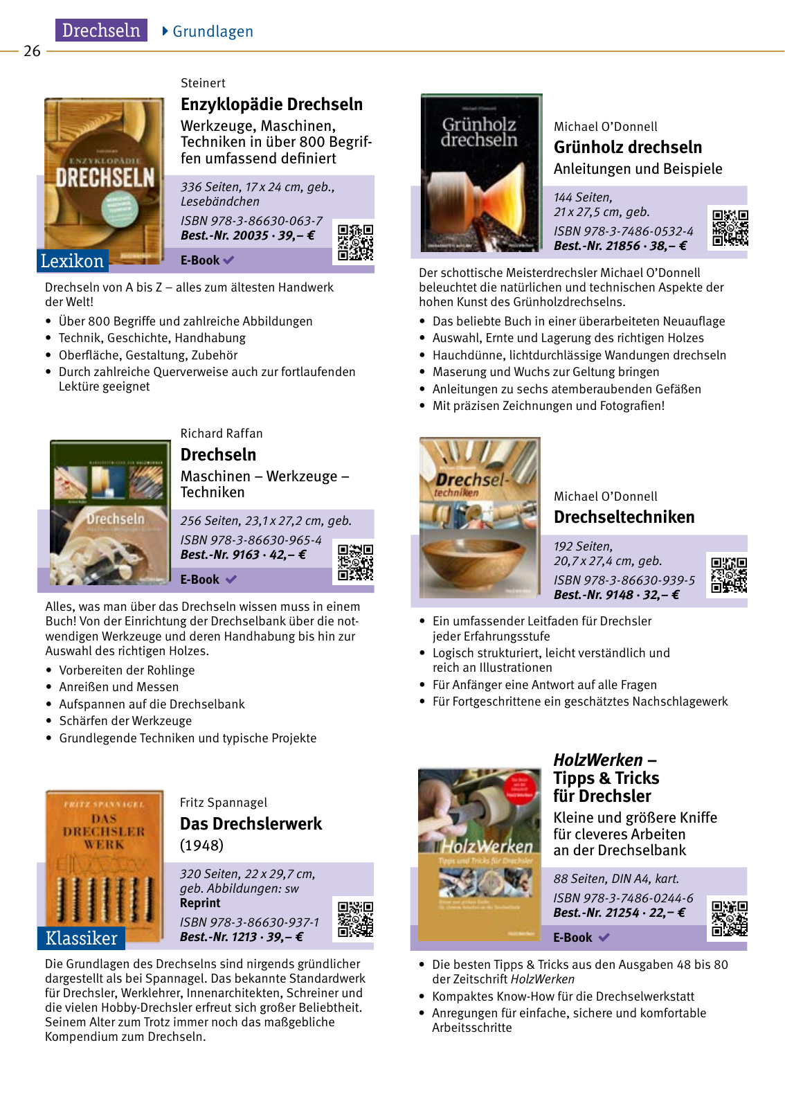 Vorschau HolzWerken Buchkatalog 23/24 Seite 26