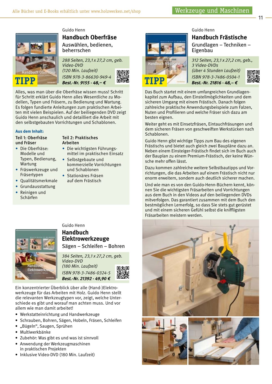 Vorschau HolzWerken Buchkatalog 23/24 Seite 11