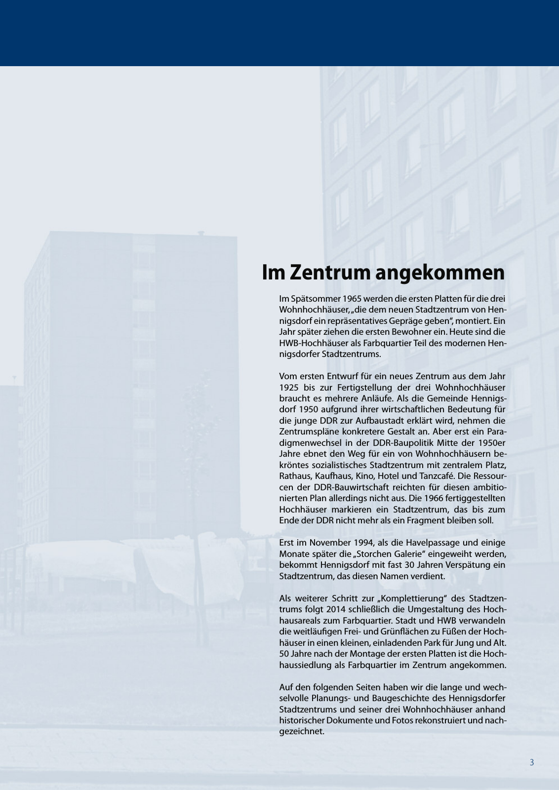 Vorschau Im Zentrum angekommen | Das Hennigsdorfer Stadtzentrum und seine Hochhäuser Seite 3