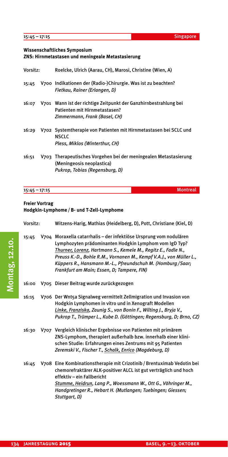 Vorschau Hauptprogramm 2015 Seite 136