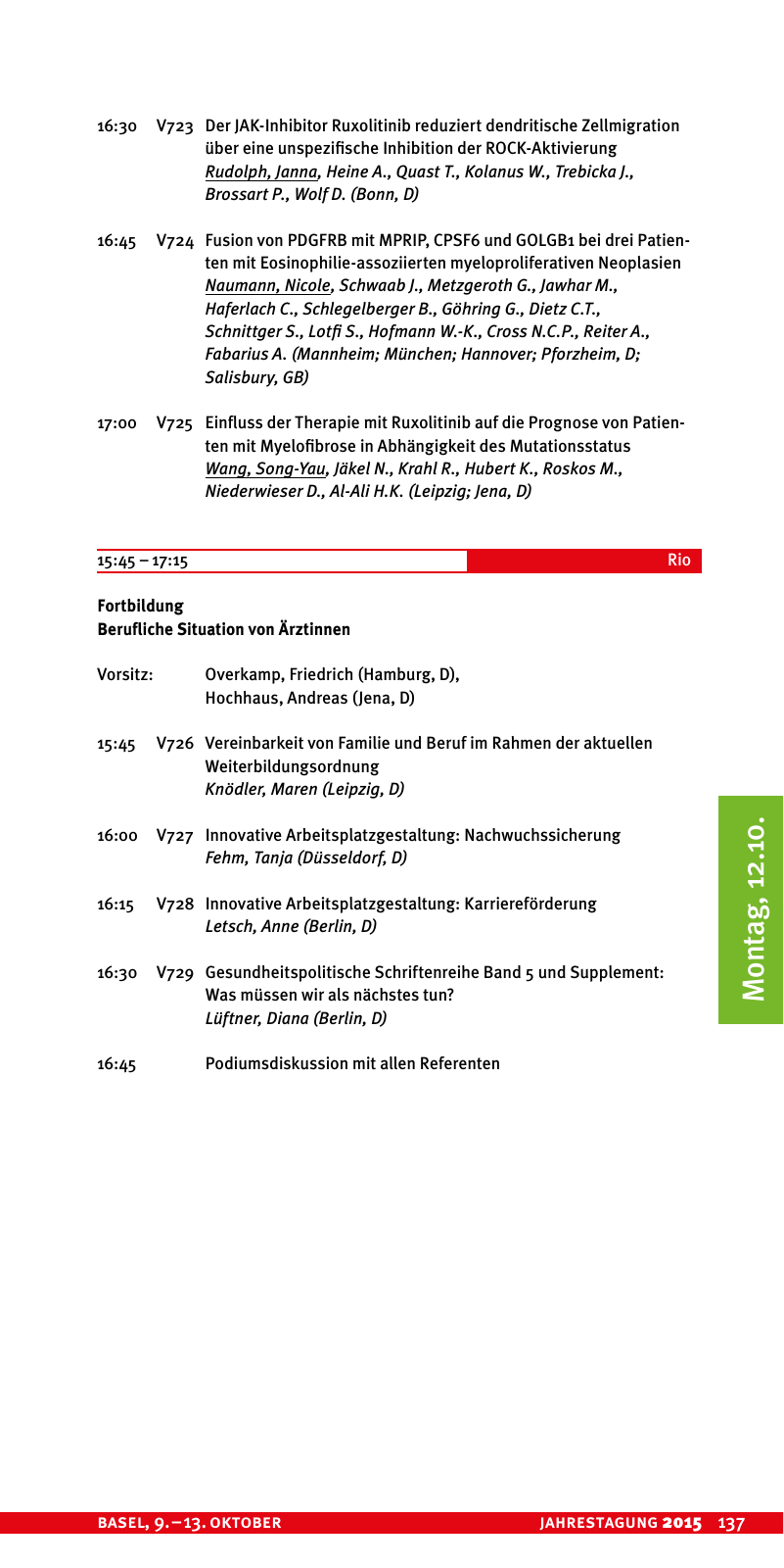 Vorschau Hauptprogramm 2015 Seite 139