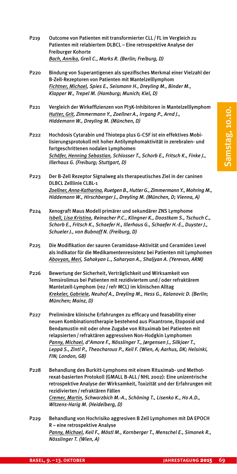 Vorschau Hauptprogramm 2015 Seite 71