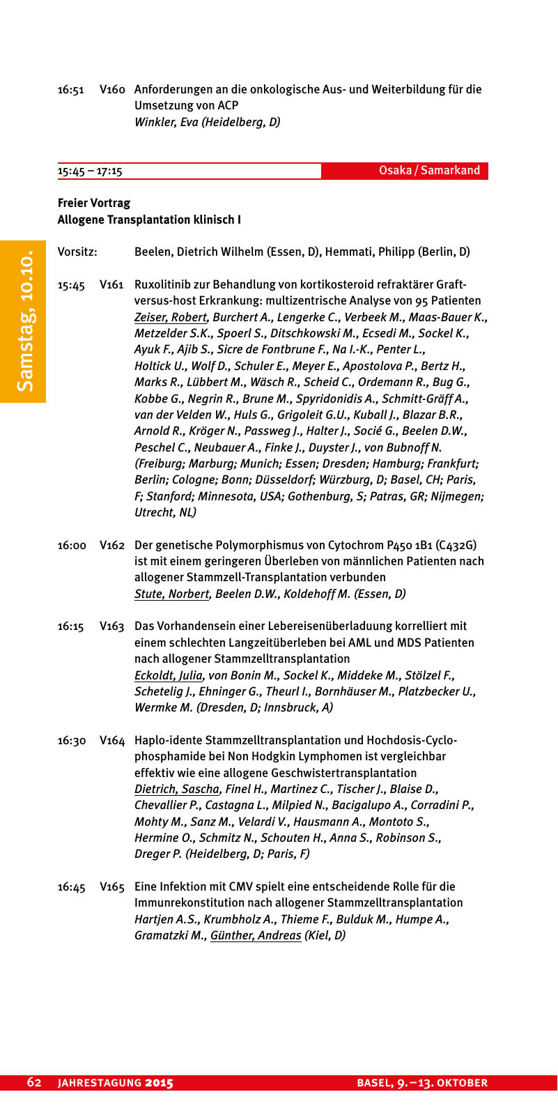 Vorschau Hauptprogramm 2015 Seite 64