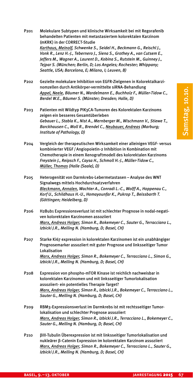 Vorschau Hauptprogramm 2015 Seite 69