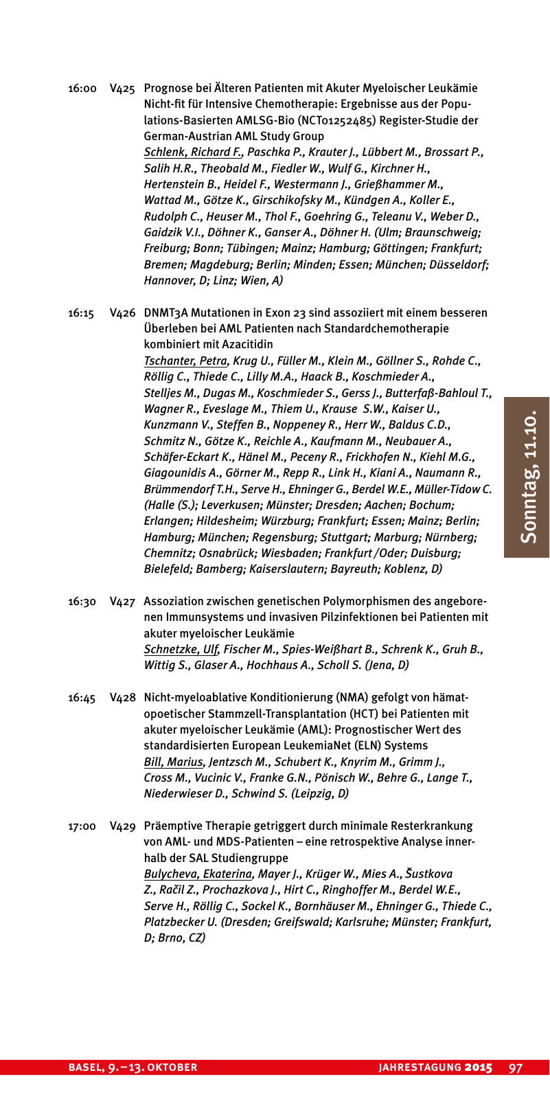 Vorschau Hauptprogramm 2015 Seite 99