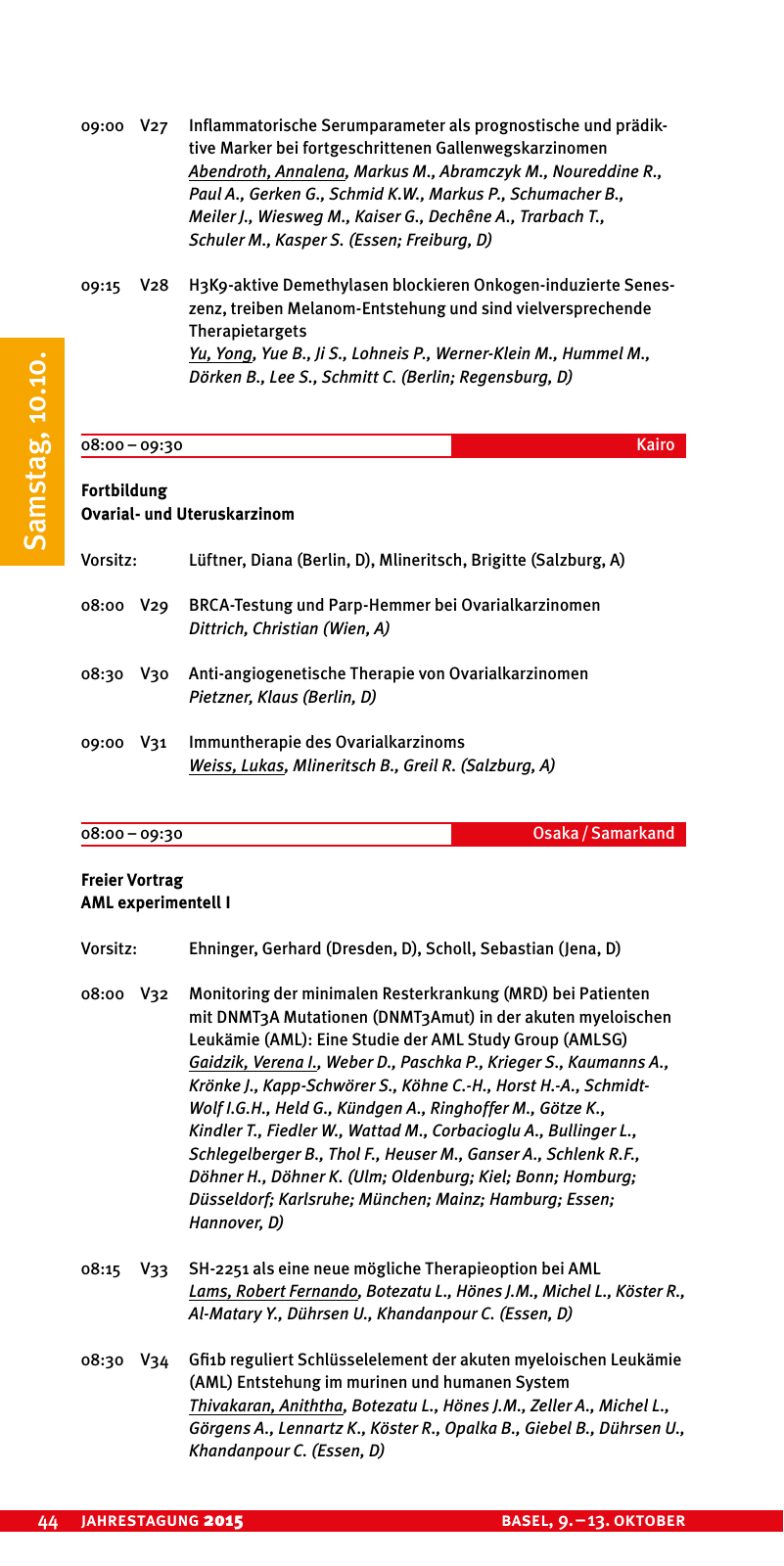 Vorschau Hauptprogramm 2015 Seite 46