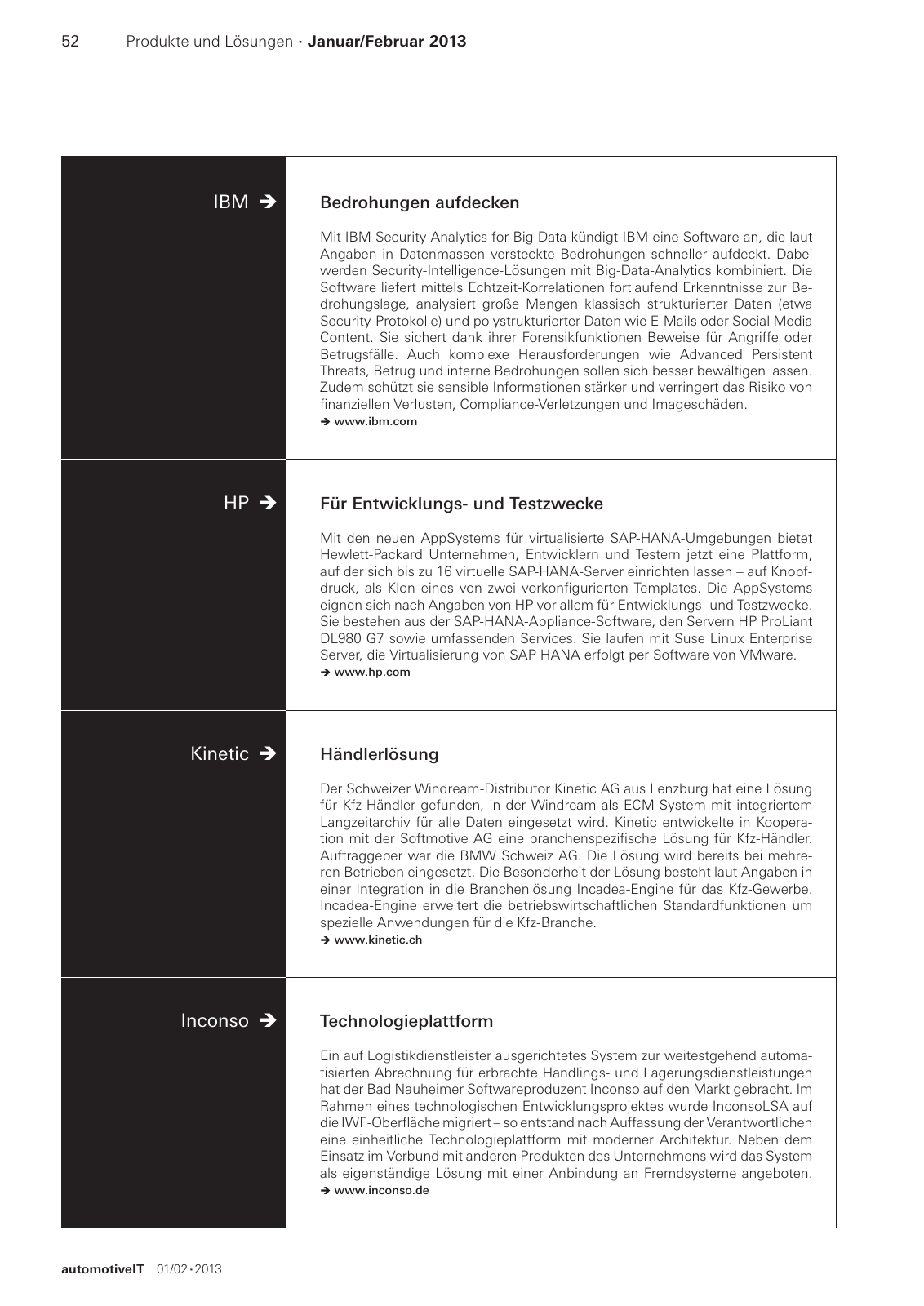 Vorschau automotiveit Ausgabe 1-2/2013 Seite 52