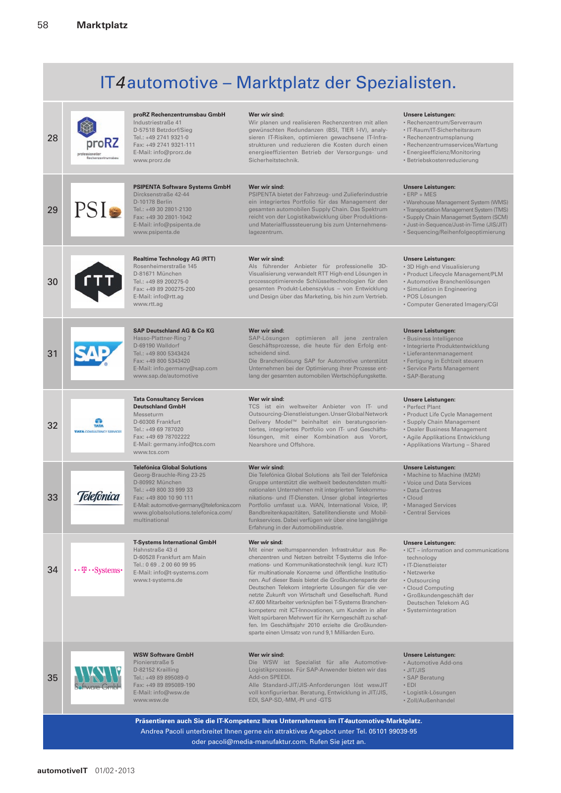 Vorschau automotiveit Ausgabe 1-2/2013 Seite 58