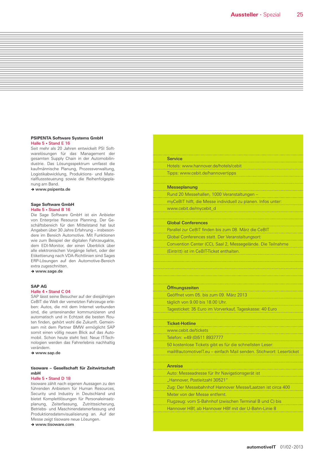 Vorschau automotiveit Ausgabe 1-2/2013 Seite 25