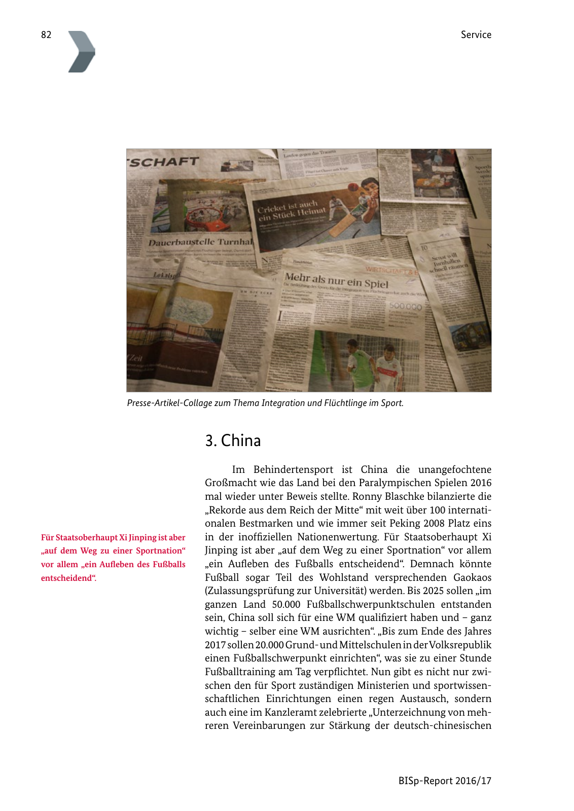 Vorschau BISp-Report 2016/17 Seite 84