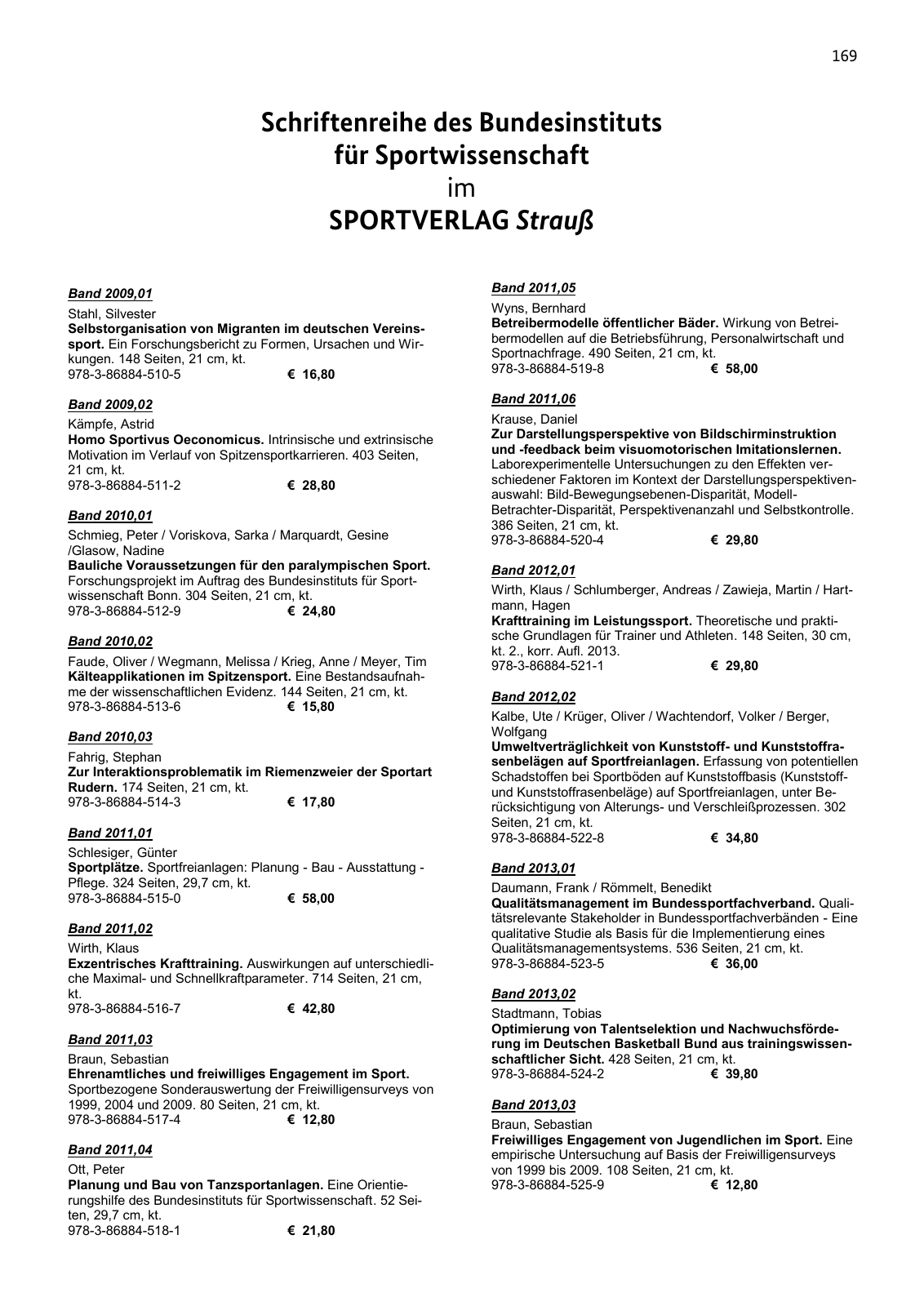 Vorschau BISp-Report 2016/17 Seite 171