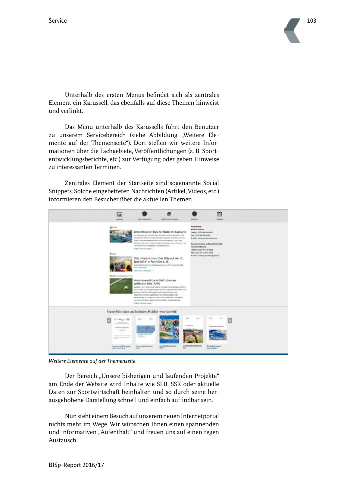 Vorschau BISp-Report 2016/17 Seite 105