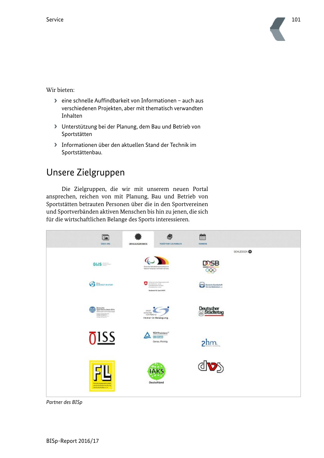Vorschau BISp-Report 2016/17 Seite 103