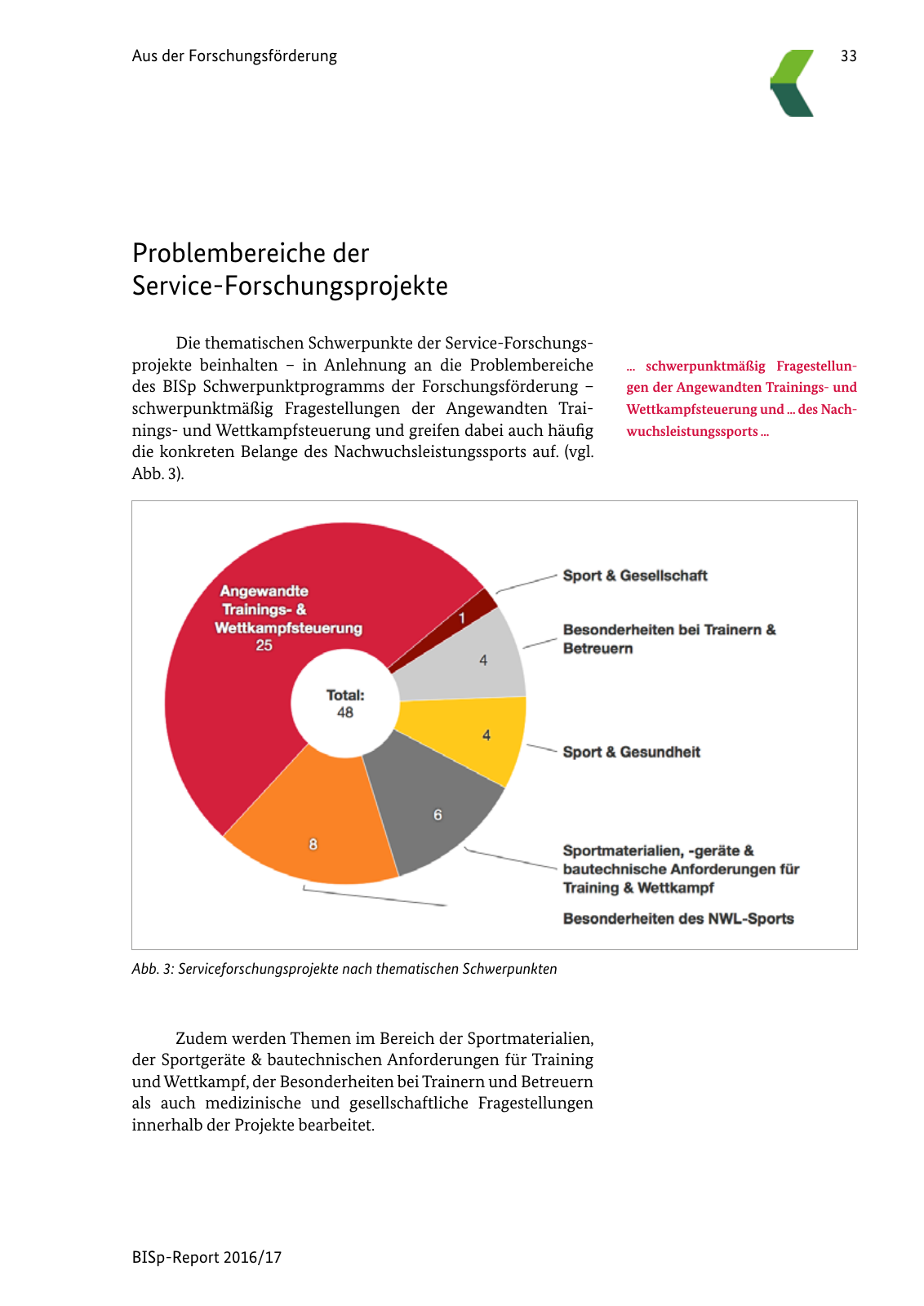 Vorschau BISp-Report 2016/17 Seite 35