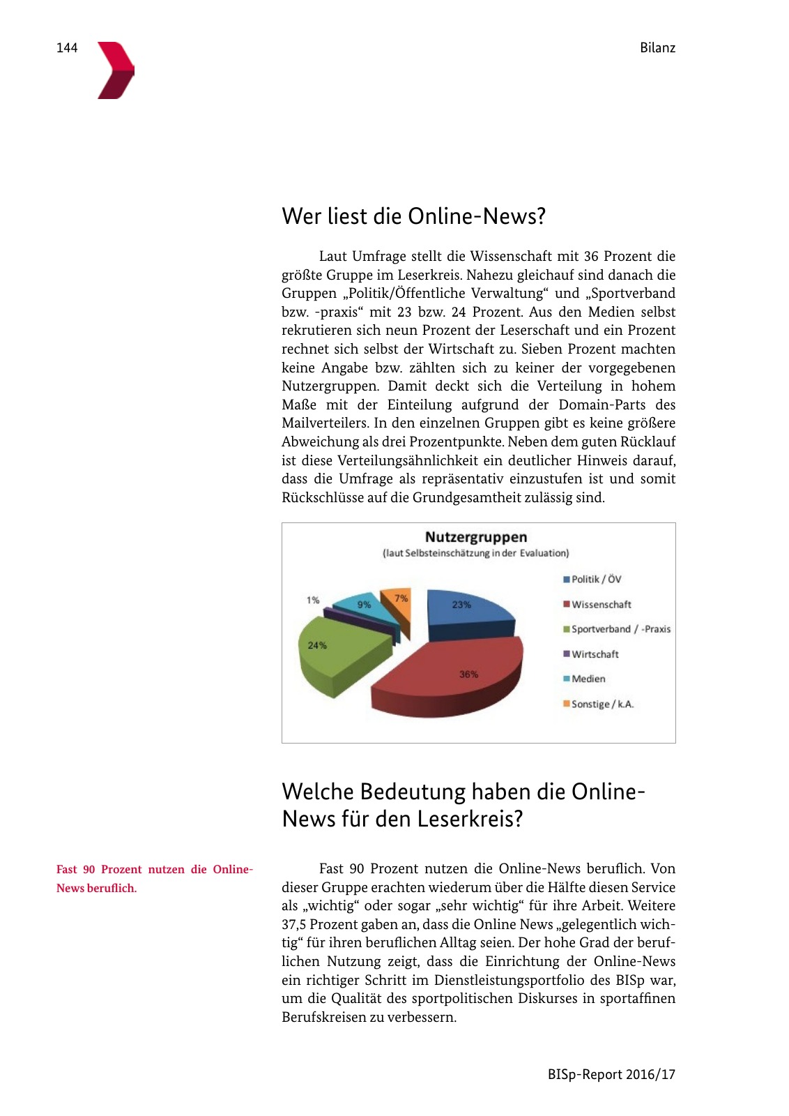 Vorschau BISp-Report 2016/17 Seite 146