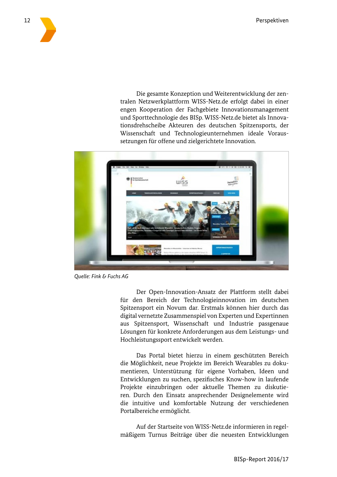 Vorschau BISp-Report 2016/17 Seite 14
