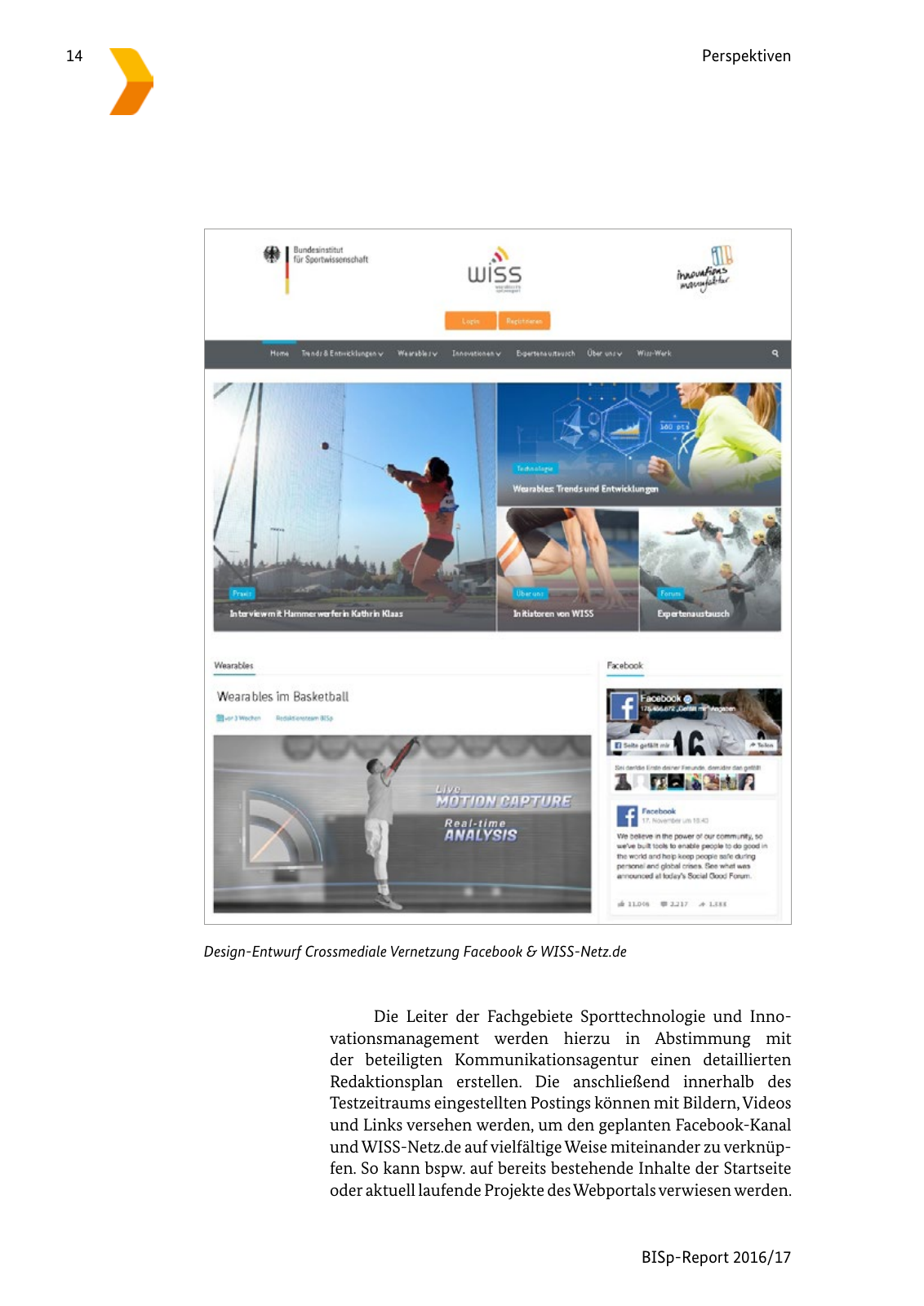 Vorschau BISp-Report 2016/17 Seite 16