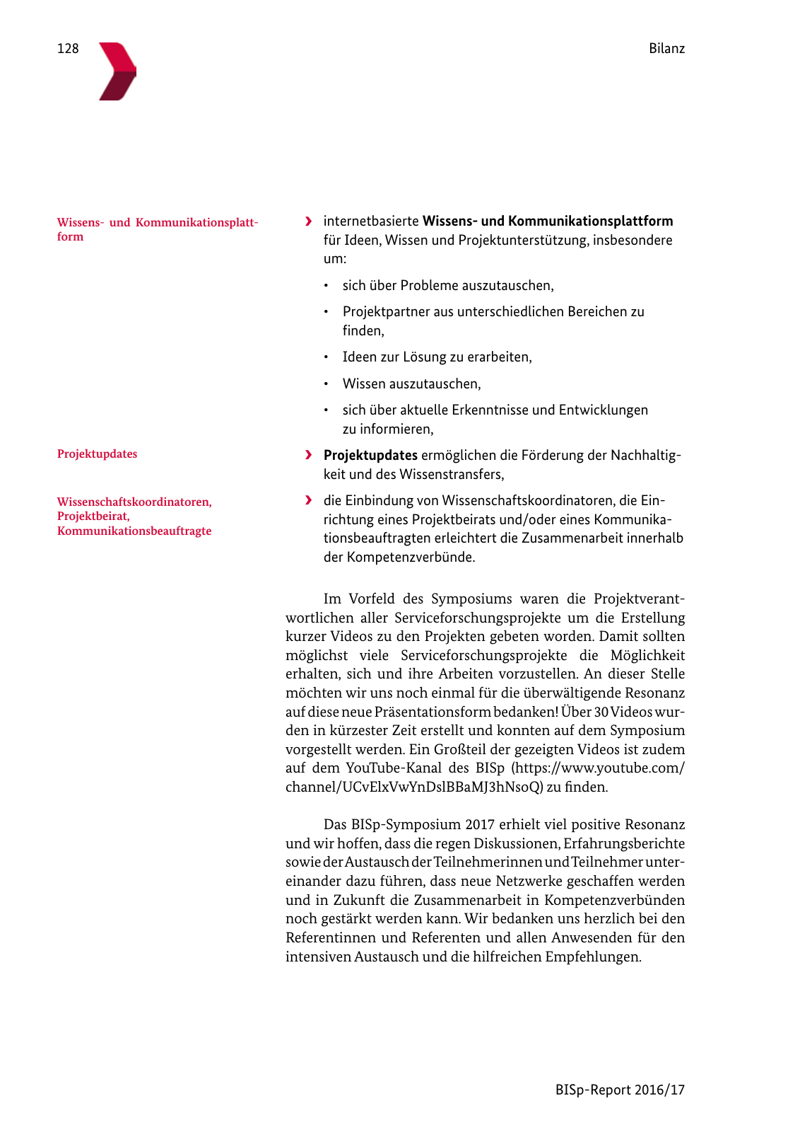 Vorschau BISp-Report 2016/17 Seite 130