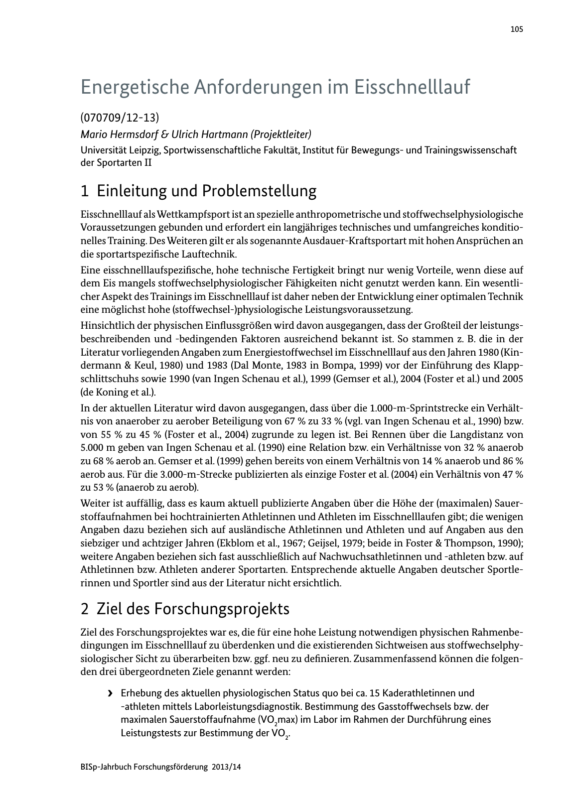 Vorschau BISp-Jahrbuch Forschungsförderung 2013/14 Seite 106