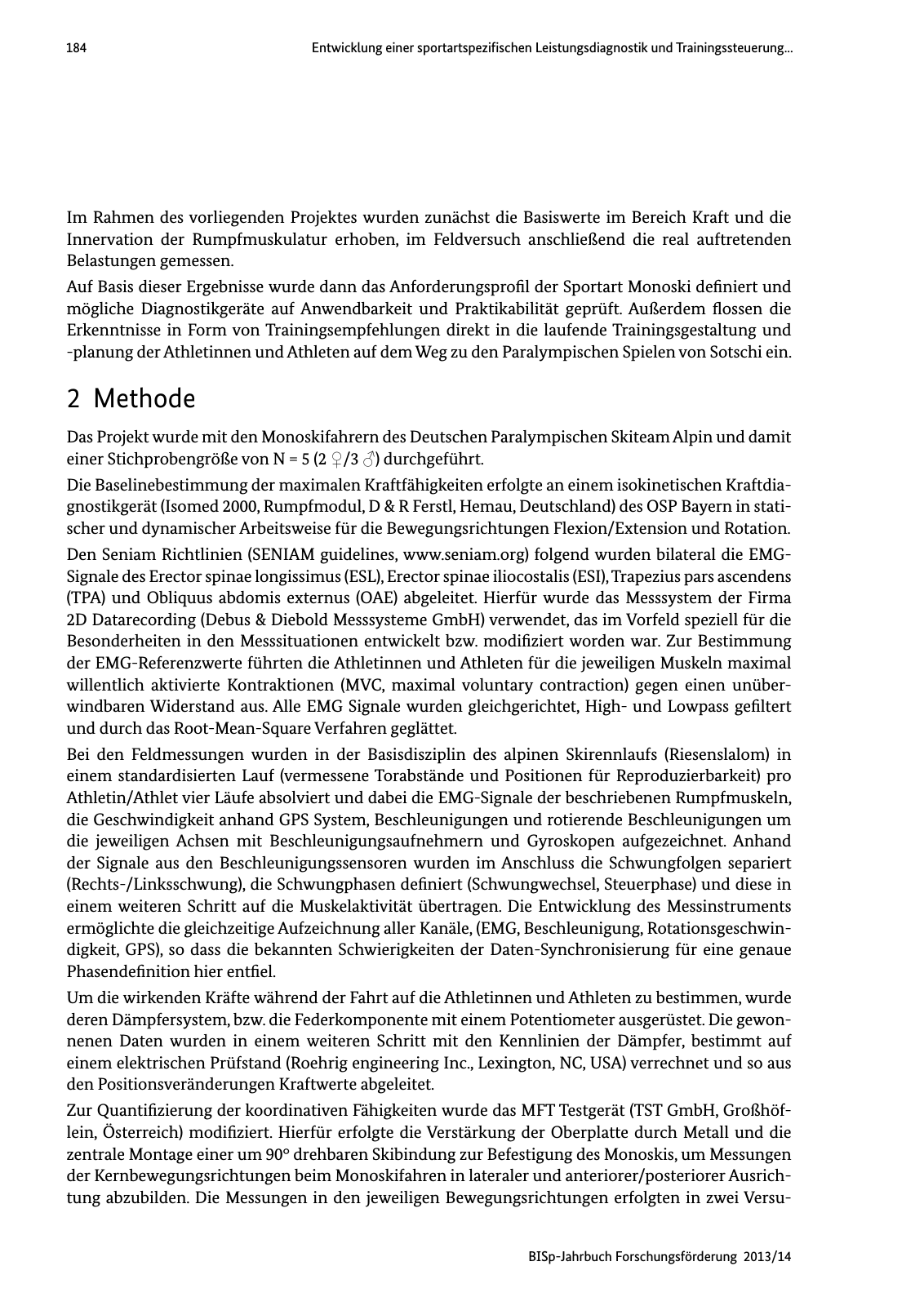 Vorschau BISp-Jahrbuch Forschungsförderung 2013/14 Seite 185