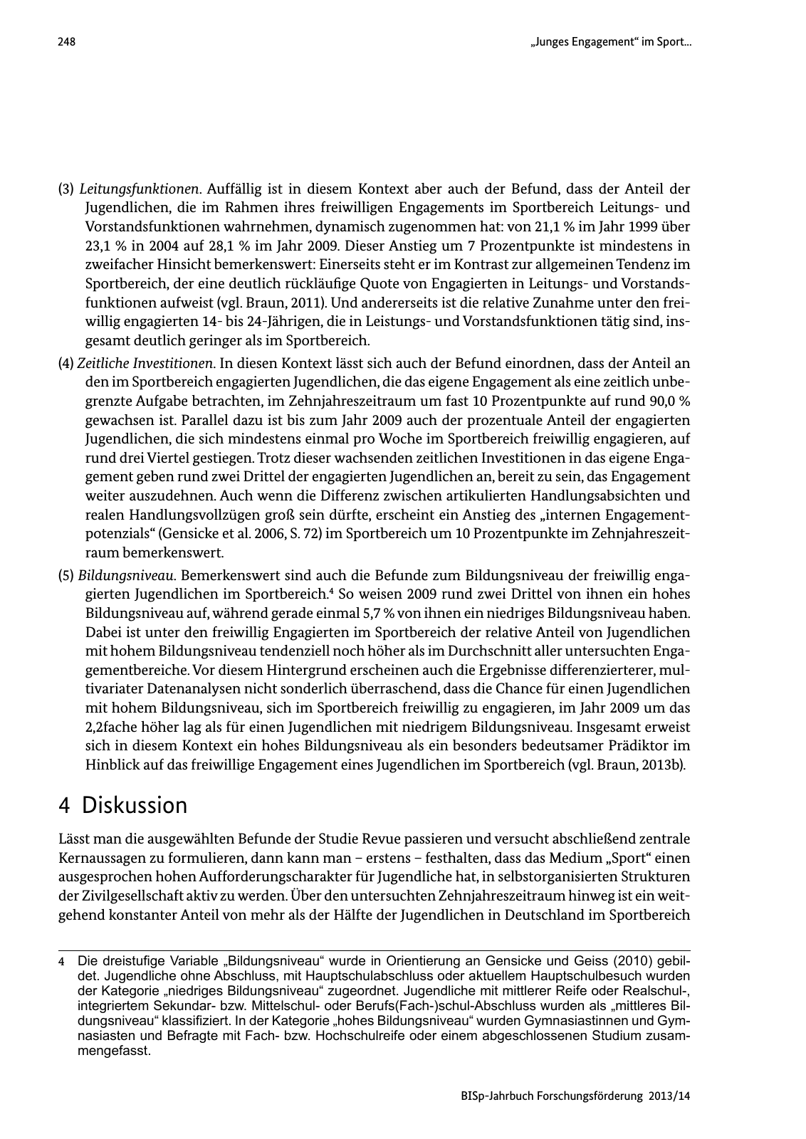 Vorschau BISp-Jahrbuch Forschungsförderung 2013/14 Seite 249