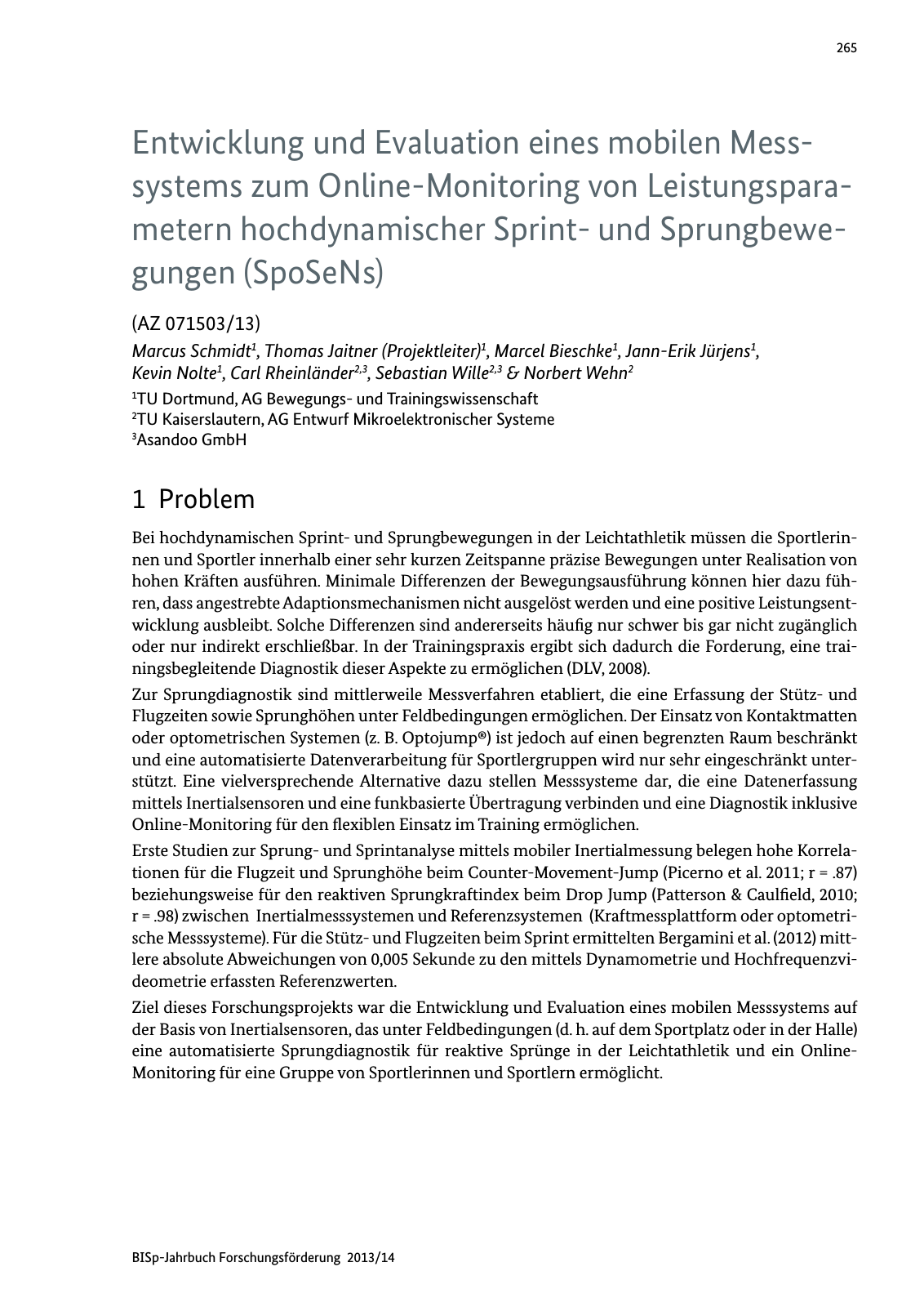 Vorschau BISp-Jahrbuch Forschungsförderung 2013/14 Seite 266