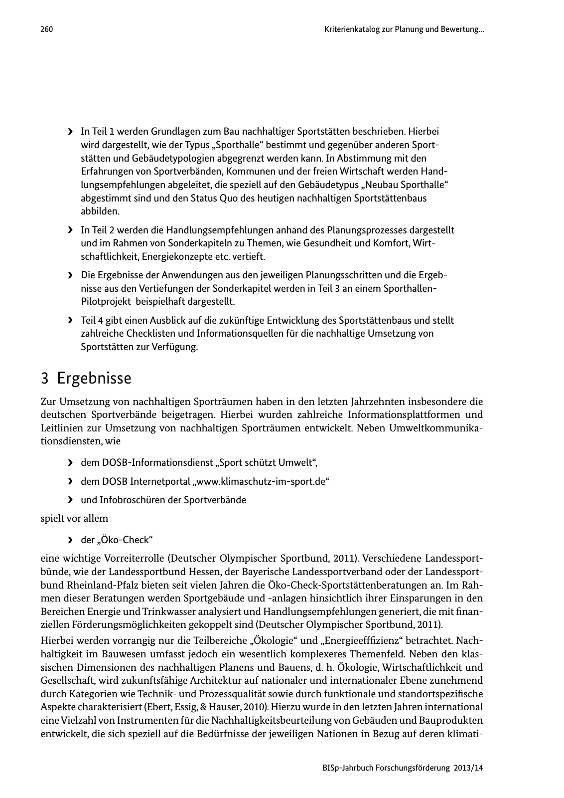 Vorschau BISp-Jahrbuch Forschungsförderung 2013/14 Seite 261