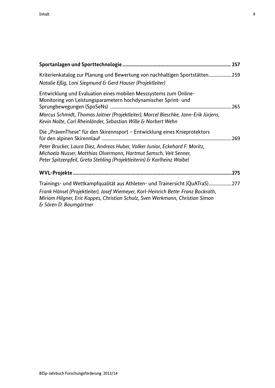 Vorschau BISp-Jahrbuch Forschungsförderung 2013/14 Seite 10