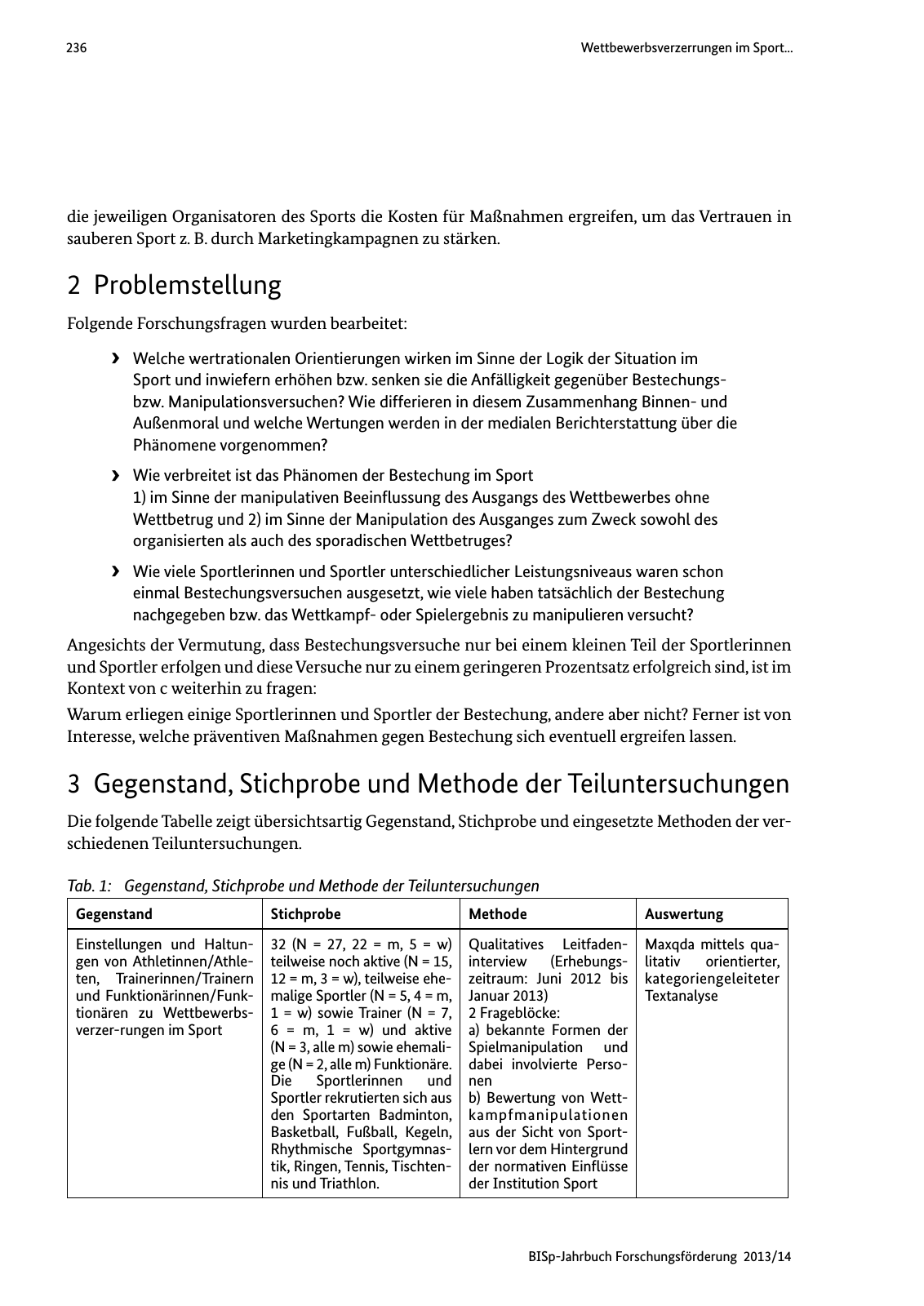 Vorschau BISp-Jahrbuch Forschungsförderung 2013/14 Seite 237