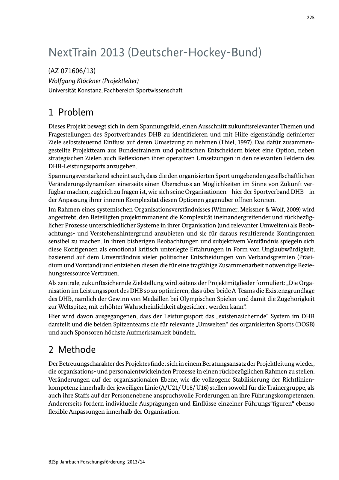 Vorschau BISp-Jahrbuch Forschungsförderung 2013/14 Seite 226