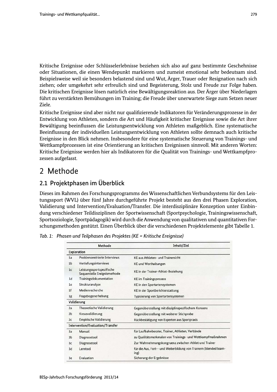 Vorschau BISp-Jahrbuch Forschungsförderung 2013/14 Seite 280