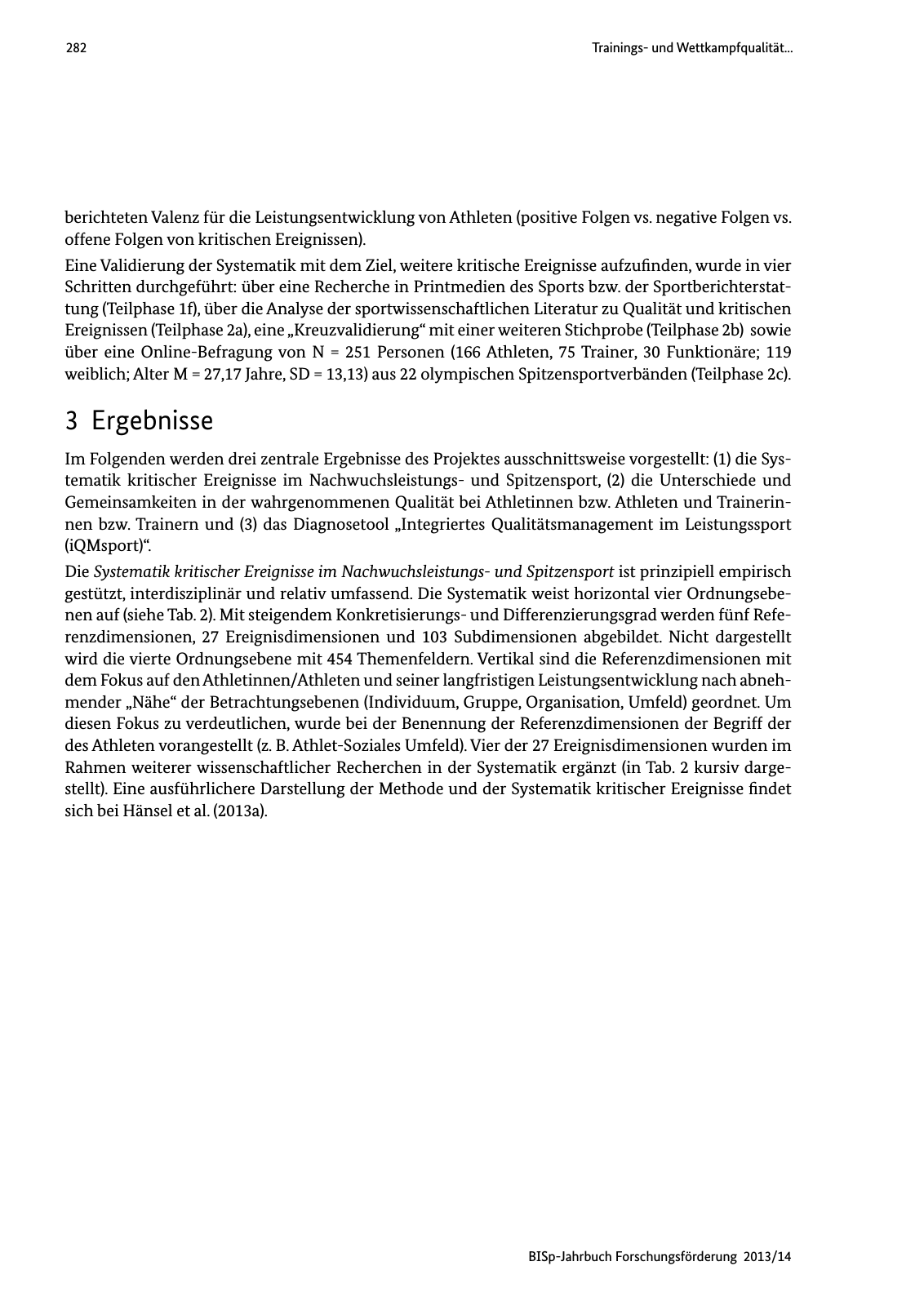 Vorschau BISp-Jahrbuch Forschungsförderung 2013/14 Seite 283