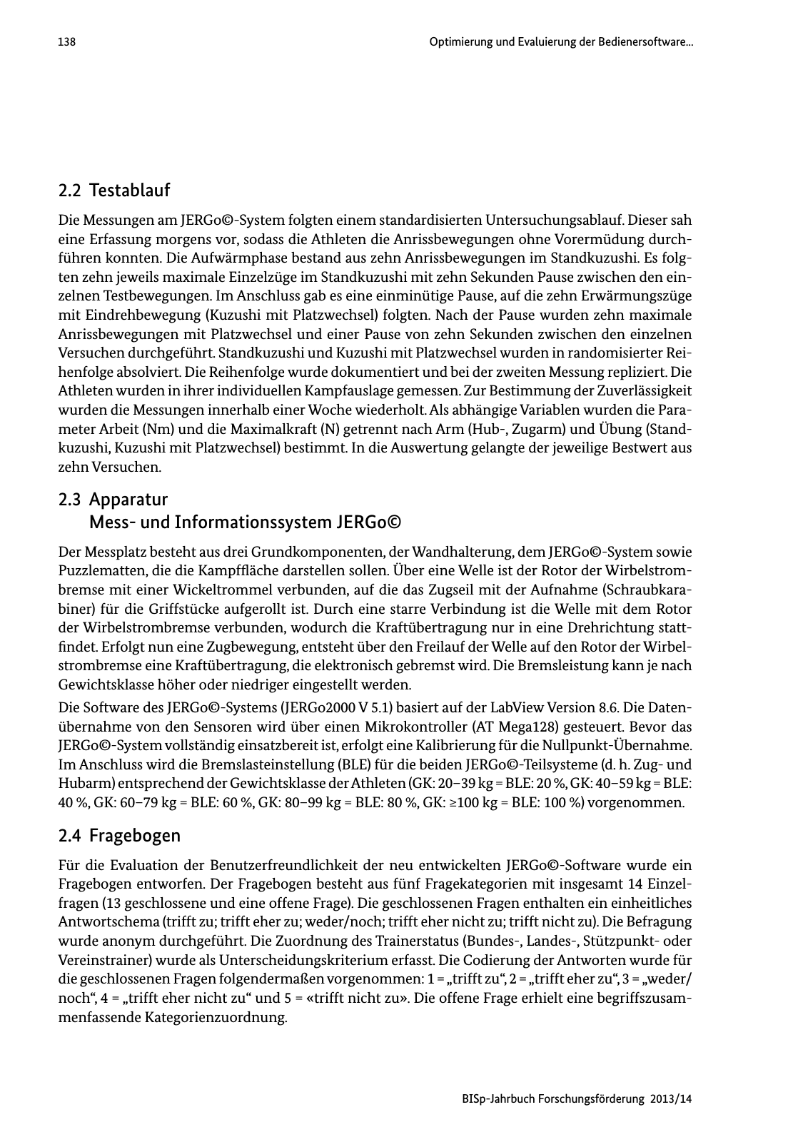 Vorschau BISp-Jahrbuch Forschungsförderung 2013/14 Seite 139