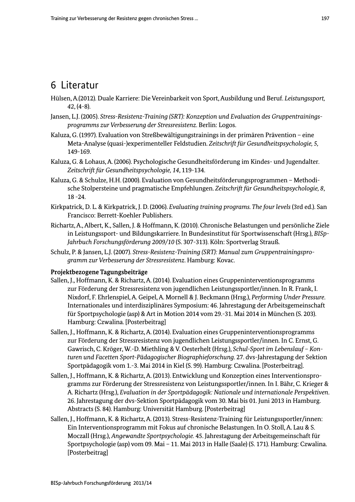 Vorschau BISp-Jahrbuch Forschungsförderung 2013/14 Seite 198