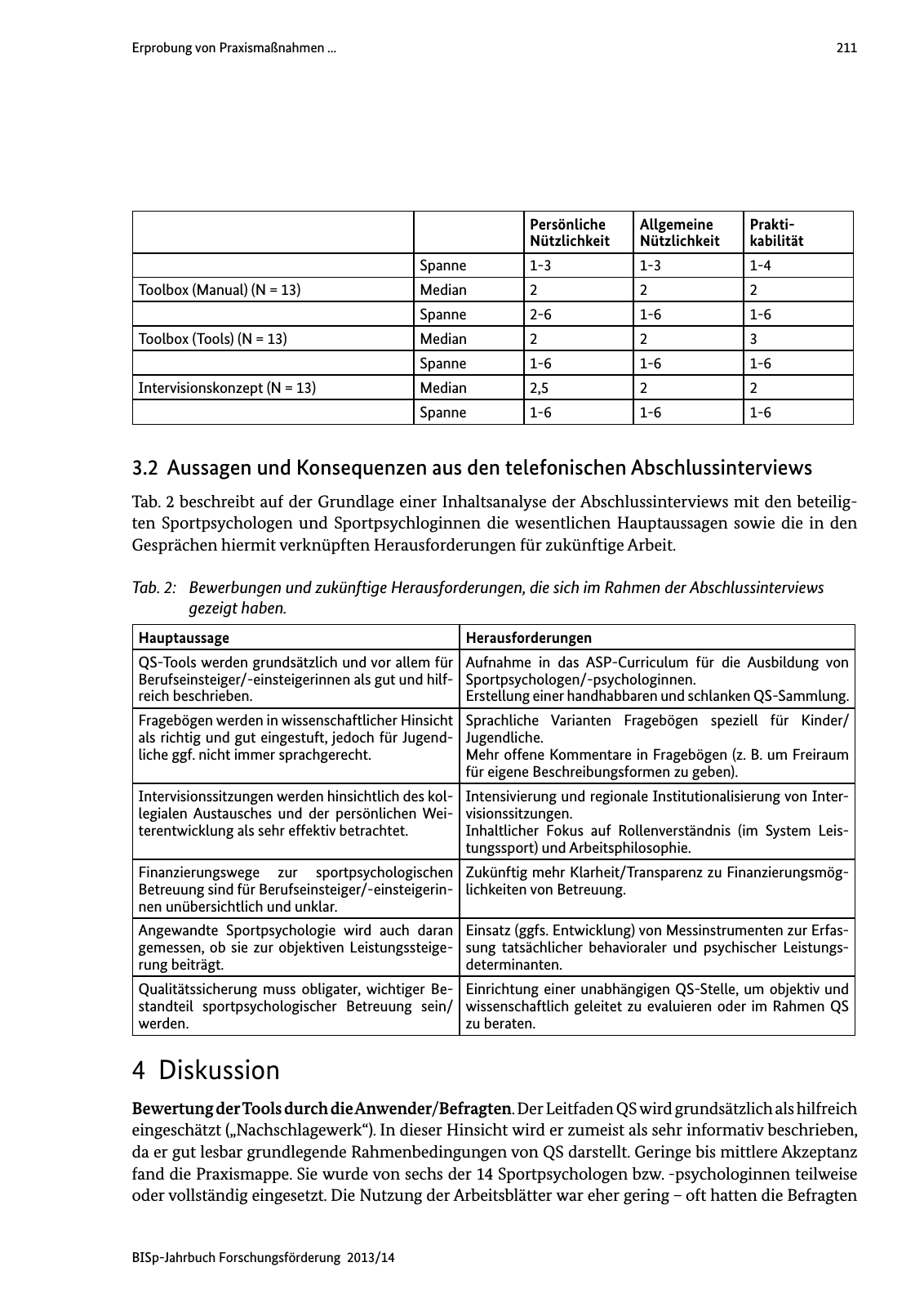 Vorschau BISp-Jahrbuch Forschungsförderung 2013/14 Seite 212
