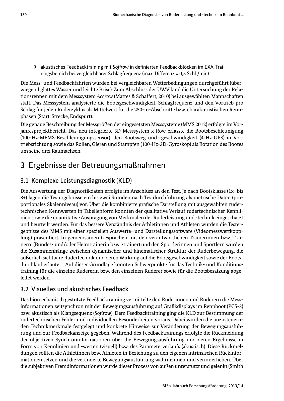 Vorschau BISp-Jahrbuch Forschungsförderung 2013/14 Seite 151