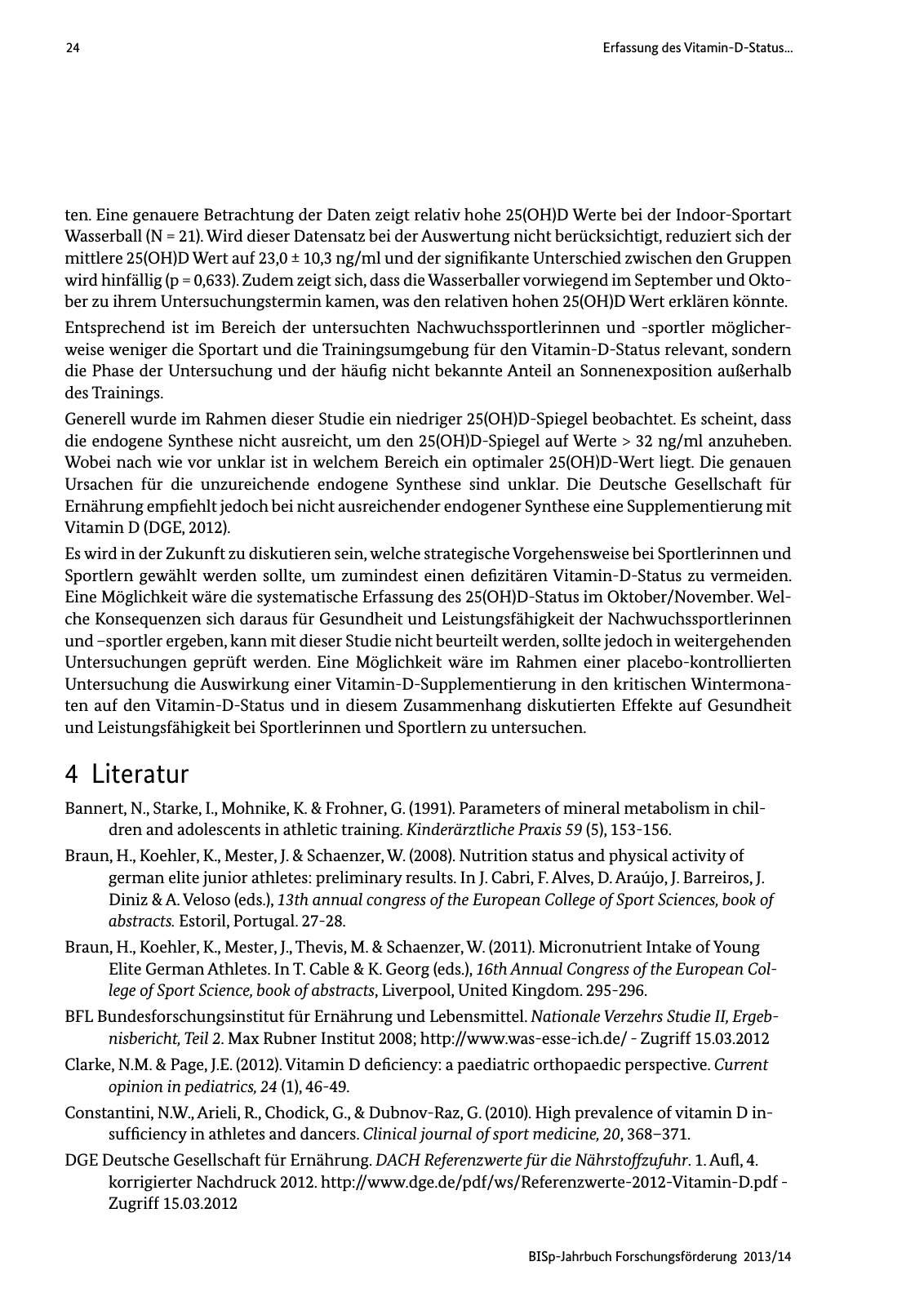Vorschau BISp-Jahrbuch Forschungsförderung 2013/14 Seite 25