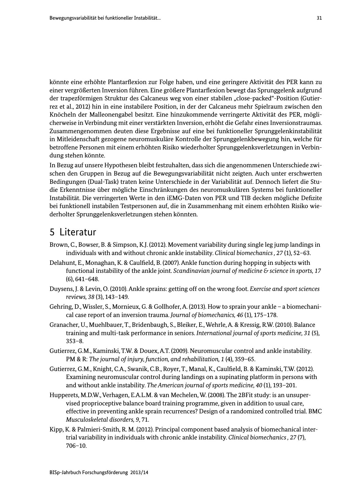 Vorschau BISp-Jahrbuch Forschungsförderung 2013/14 Seite 32