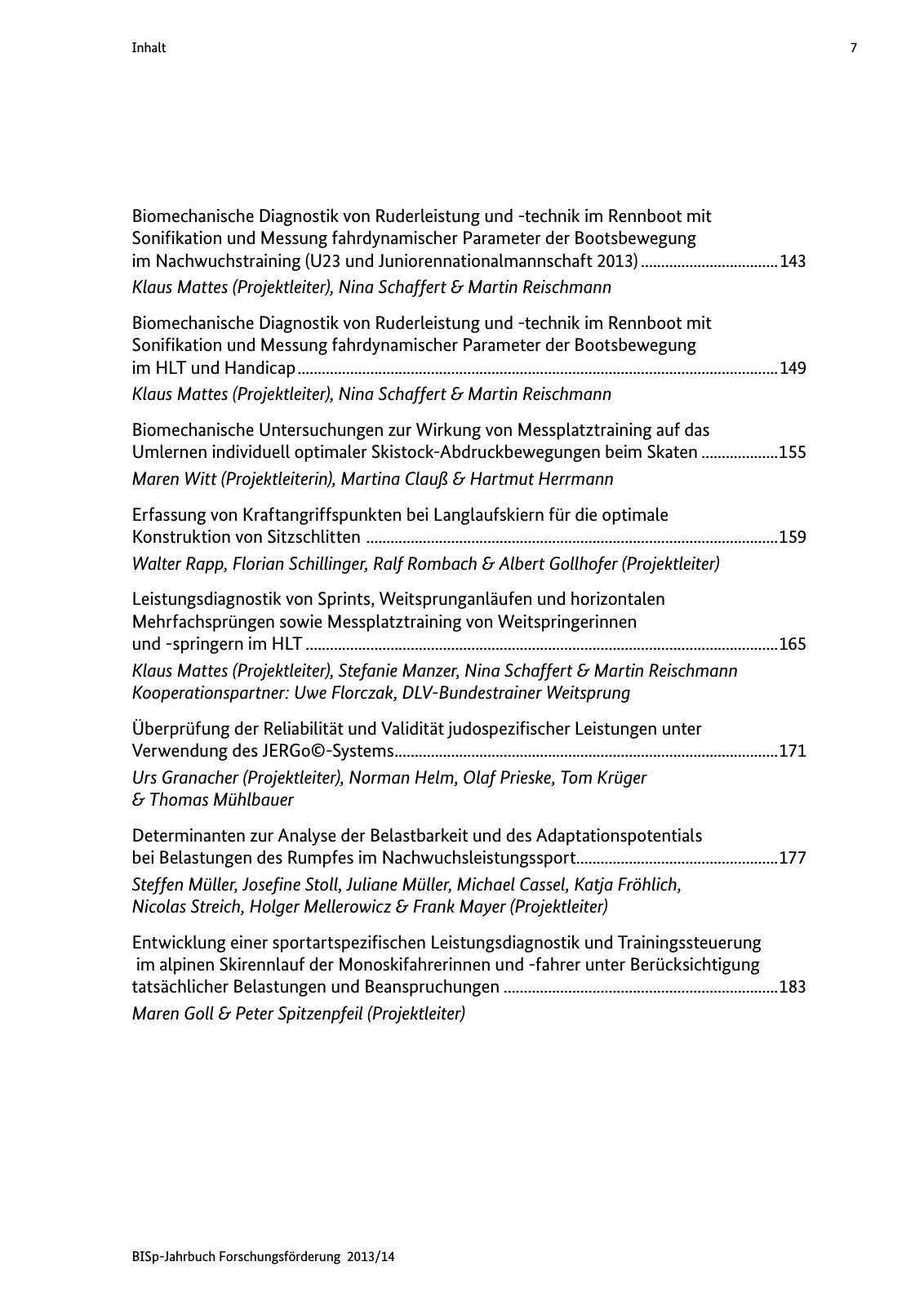 Vorschau BISp-Jahrbuch Forschungsförderung 2013/14 Seite 8