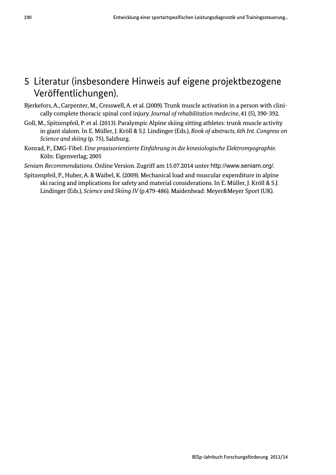 Vorschau BISp-Jahrbuch Forschungsförderung 2013/14 Seite 191